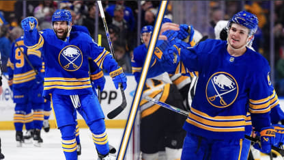 Sabres net 2 in 33 seconds