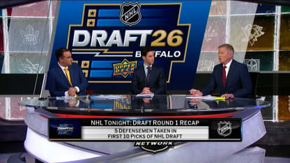 Five defensemen taken in the first ten picks