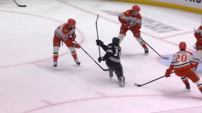 ANA@LAK: Laferriere has a hat trick against the Ducks