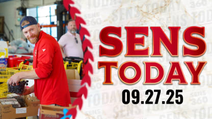 Sens Today: Giving Back To The Community