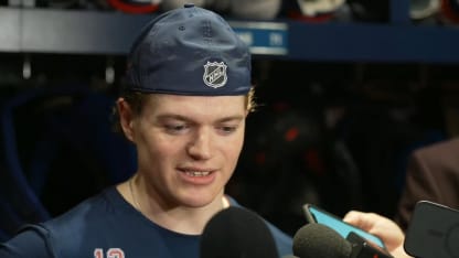 Après-match c. NYI : Caufield