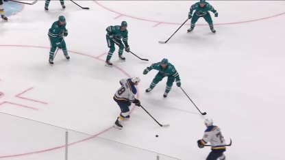 STL@SJS: Faulk ties the game to go in OT