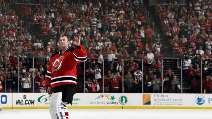 Martin Brodeur fan salute