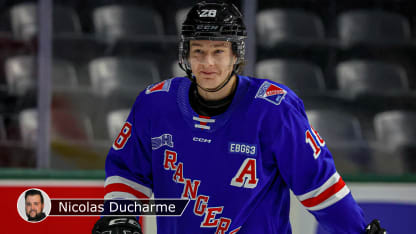 Repêchage 2025 : Cameron Reid, du capitaine dans le nez