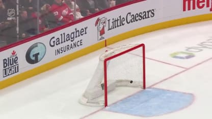 TBL@DET: Hagel scores empty-net goal