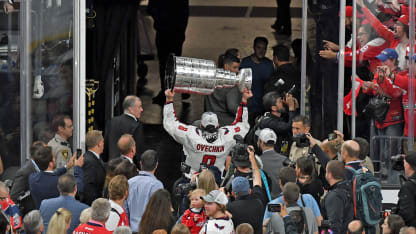Ovechkin walk off cup
