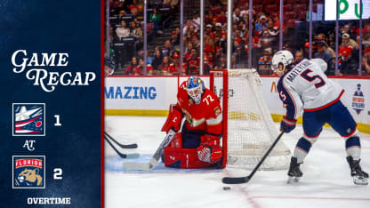 Columbus Blue Jackets Florida Panthers game recap March 12 2026