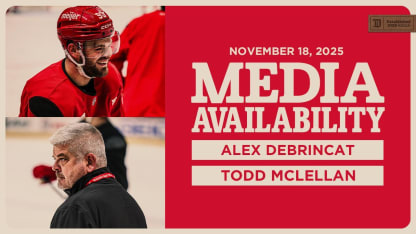 Alex DeBrincat, Todd McLellan Morning Skate 