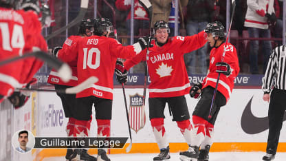 Canada celebrates badge Lepage