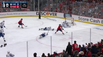 TOR@FLA: Verhaeghe scores goal against Joseph Woll