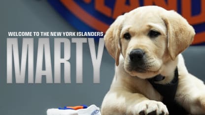Islanders Fans Votes Are In, The Sixth New York Islanders’ Puppy With a Purpose® Will Be Named “Marty”