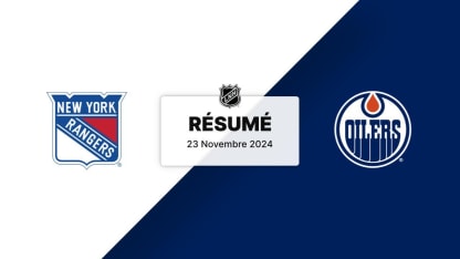 NYR vs EDM | Résumé 23/11/24