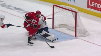 Jankowski flips in backhand shot