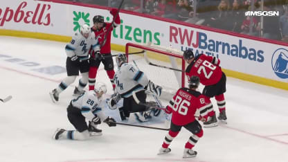 UTA@NJD: Hischier scores PPG against Karel Vejmelka