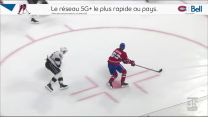 LAK@MTL: Barron marque un but contre David Rittich