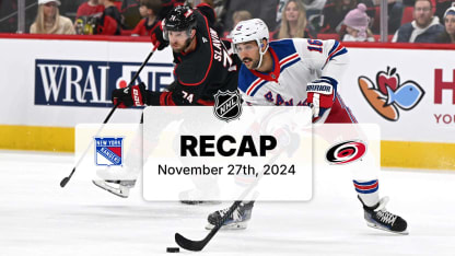 NYR at CAR | Recap