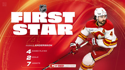 Andersson Named NHL's First Star of the Week 24.11.25