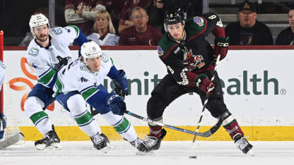 Coyotes lose to Canucks in OT