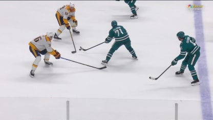 NSH@SJS: Celebrini scores goal against Juuse Saros