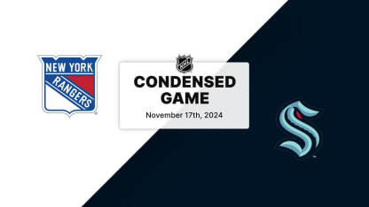 NYR at SEA | Condensed Game