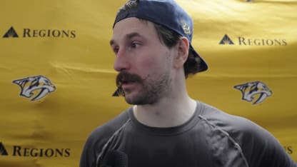 Postgame: NSH vs. NYR, Forsberg