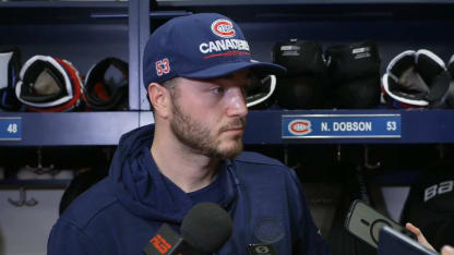 Après-match c. NYI : Dobson