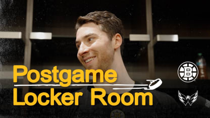 Locker Room Raw: Swayman, Minten, McAvoy, & E. Lindholm