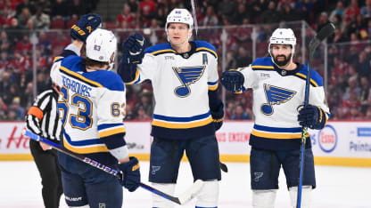 4 Blues games get start time or broadcast changes