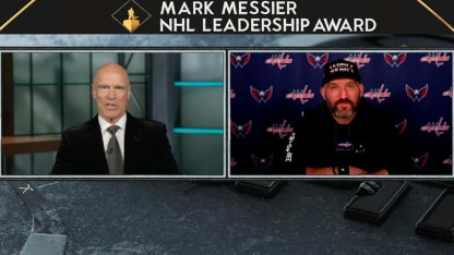 Mark Messier Award | Alex Ovechkin and Mark Messier