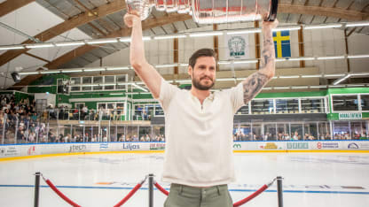 Oliver Ekman-Larsson Stanley Cup lockade storpublik i Tingsryd