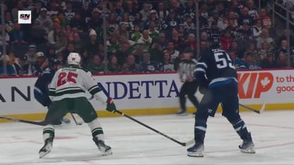 MIN@WPG: Ehlers scores PPG against Jesper Wallstedt