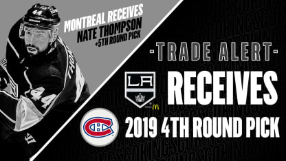 Nate-Thompson-Trade-LA-Kings-Montreal-Canadiens-4th-Round-Pick-NHL-Draft