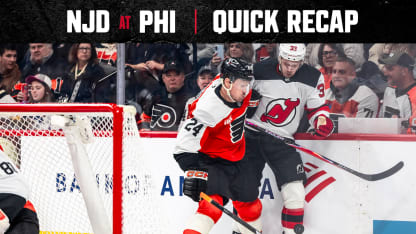 DEVILS AT FLYERS 11/22/25 LIVE UPDATES