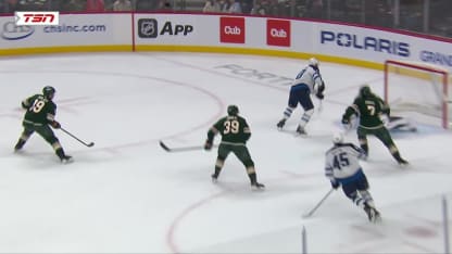 WPG@MIN: Pearson scores goal against Jesper Wallstedt