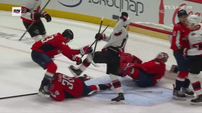 OTT@WSH: Stutzle marque un but contre Logan Thompson