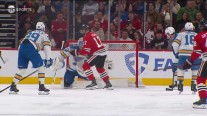 STL@CHI: Moore scores PPG against Jordan Binnington