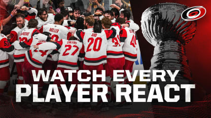 Watch Every Canes Reaction To Winning The Stanley Cup