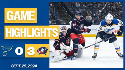 Highlights: CBJ 3, STL 0