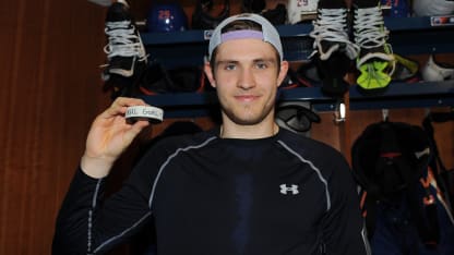 Leon Draisaitl erzielt heute vor zehn Jahren sein erstes NHL-Tor