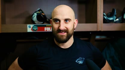 Nick Foligno Pregame vs. Utah 3/10