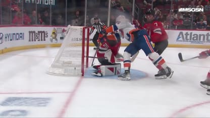 NYI@NJD: Heineman scores goal against Jacob Markstrom