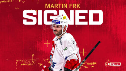 Flames Sign Forward Martin Frk To Two-Way Contract