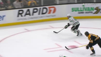 Roope Hintz with a Goal vs. Boston Bruins