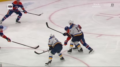 Buchnevich crée l'égalité en 3e période