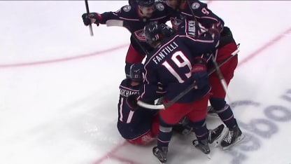 Blue Jackets tie it with two goals in 20 seconds
