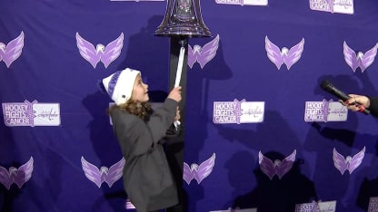 #HockeyFightsCancer Night | Sutton Rings the Bell