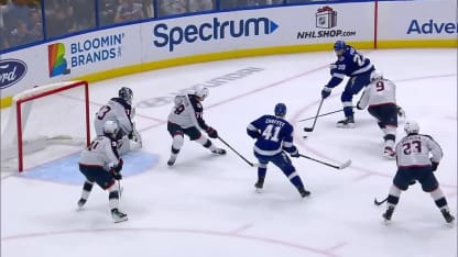 CBJ@TBL: Chaffee scores PPG against Jet Greaves