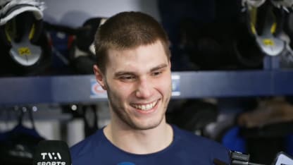 Postgame vs. TBL: Slafkovsky