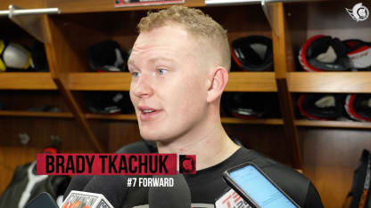 Brady Tkachuk dispo média - 10 décembre