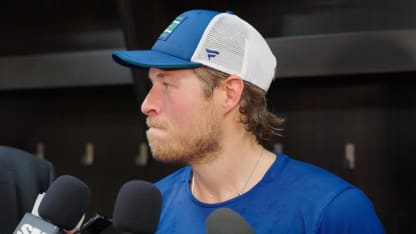 POSTGAME | Boeser at Oilers